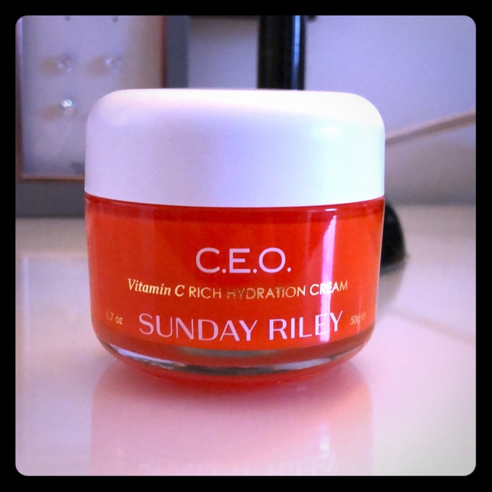 C.E.O. Sunday Riley vitamin C rich hydration cream